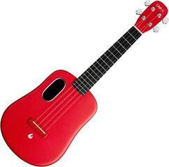 Lava Music Acoustic Concert Ukulele Red