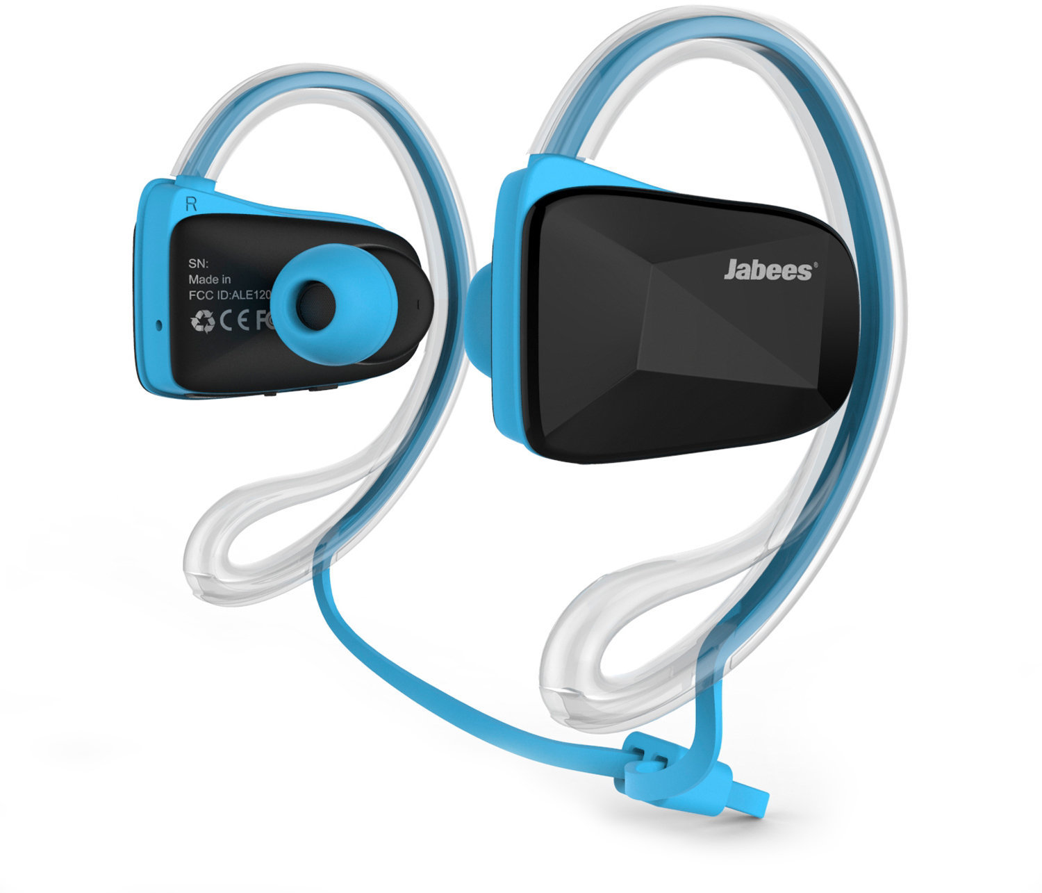Безжични слушалки за уши Loop Jabees Bsport Blue