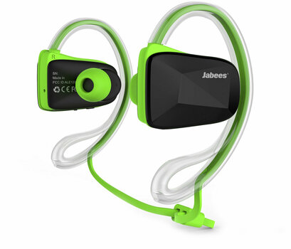 Brezžični ušesa Loop slušalke Jabees Bsport Green - 1
