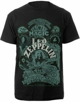 T-Shirt Led Zeppelin T-Shirt Electric Magic Male Black S - 1