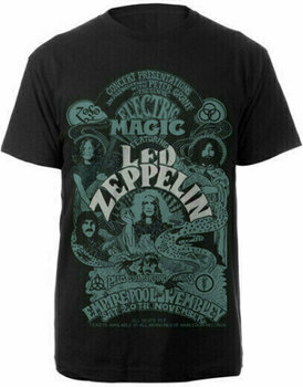 Camiseta de manga corta Led Zeppelin Camiseta de manga corta Electric Magic Black L - 1
