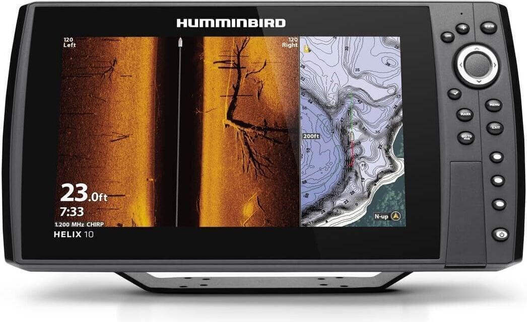 Fishfinder Humminbird Helix 10 Chirp Mega SI GPS G4N Fishfinder
