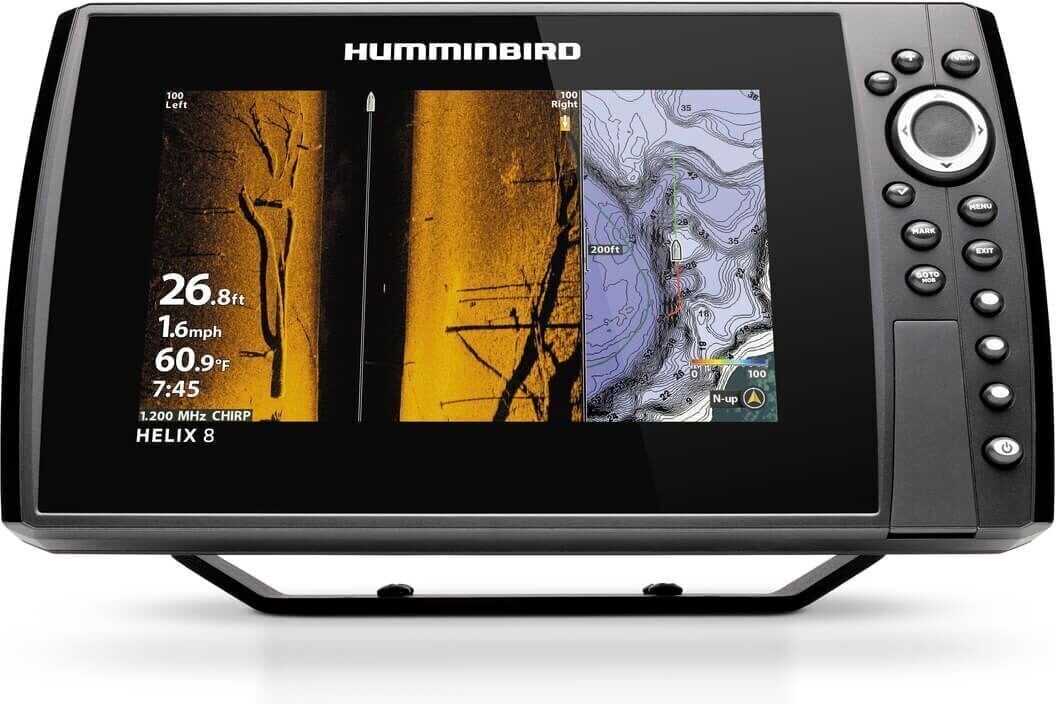 Humminbird Helix 8 Chirp Mega SI GPS G4N Sonar pescuit