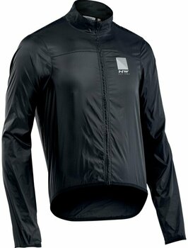 Kerékpár kabát, mellény Northwave Breeze 2 Jacket Black L Kabát - 1