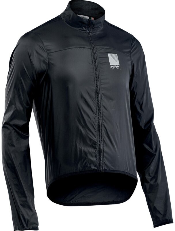 Fietsjack, vest Northwave Breeze 2 Jacket Black XL Jasje