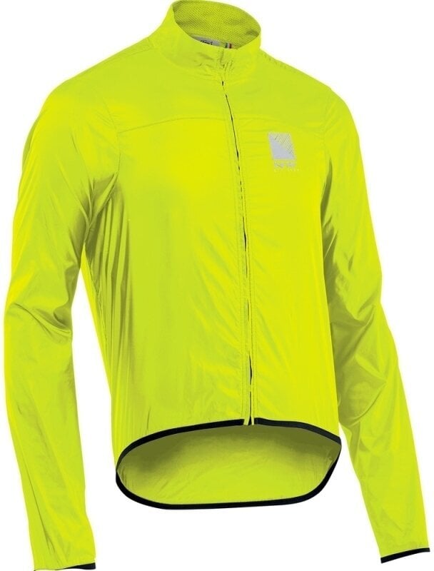 Pyöräilytakki, -liivi Northwave Breeze 2 Jacket Yellow Fluo XS Takki