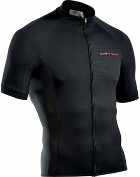 Zip Jersey Short Sleeve Black XL - Muziker