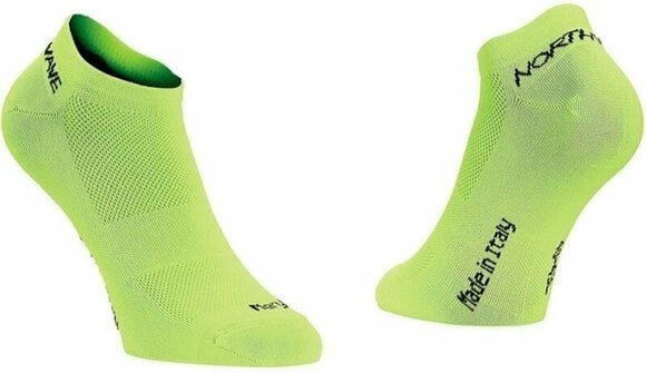 Cycling Socks Northwave Ghost 2 Sock Lime Fluo XS Cycling Socks - 1