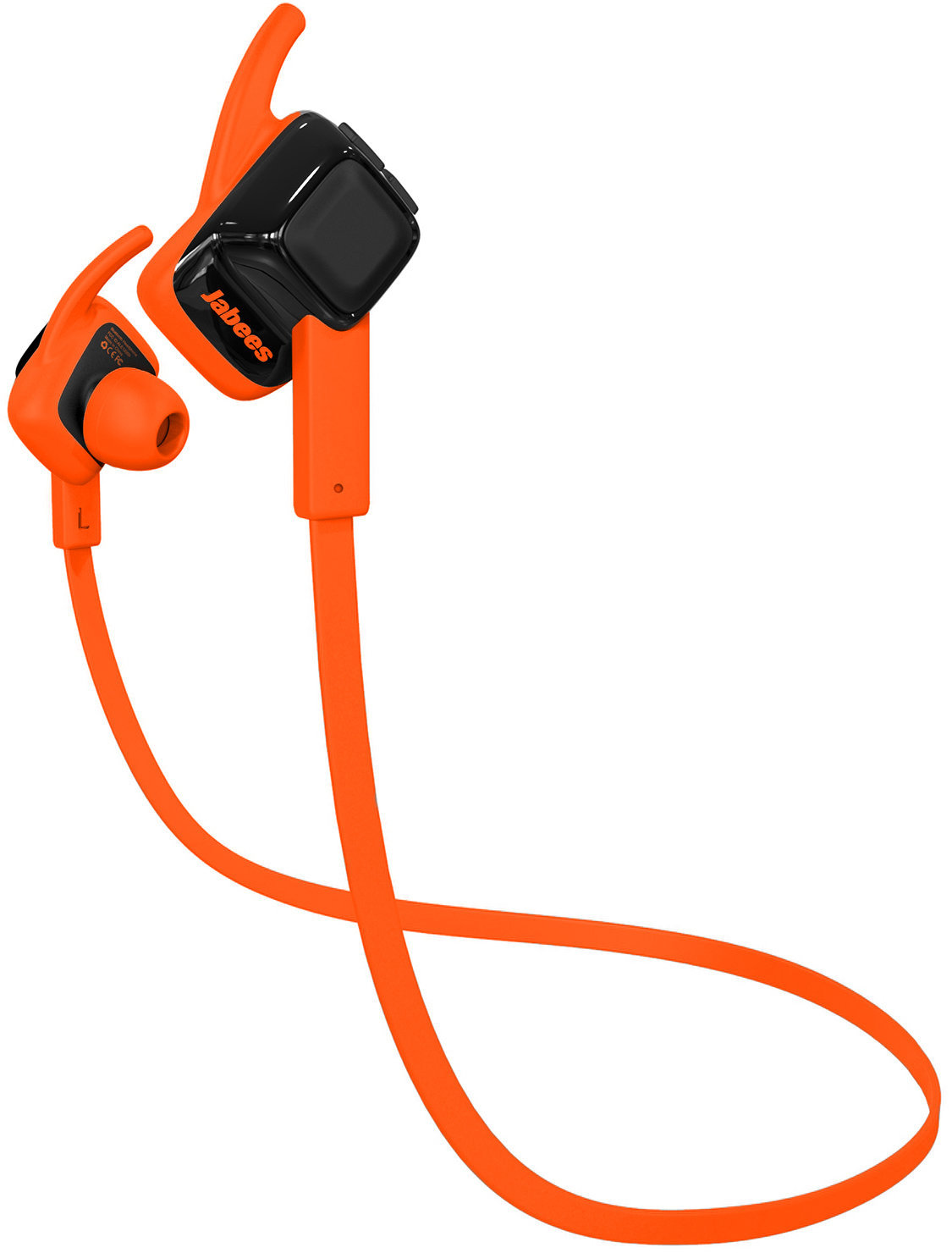Wireless In-ear headphones Jabees beatING Orange