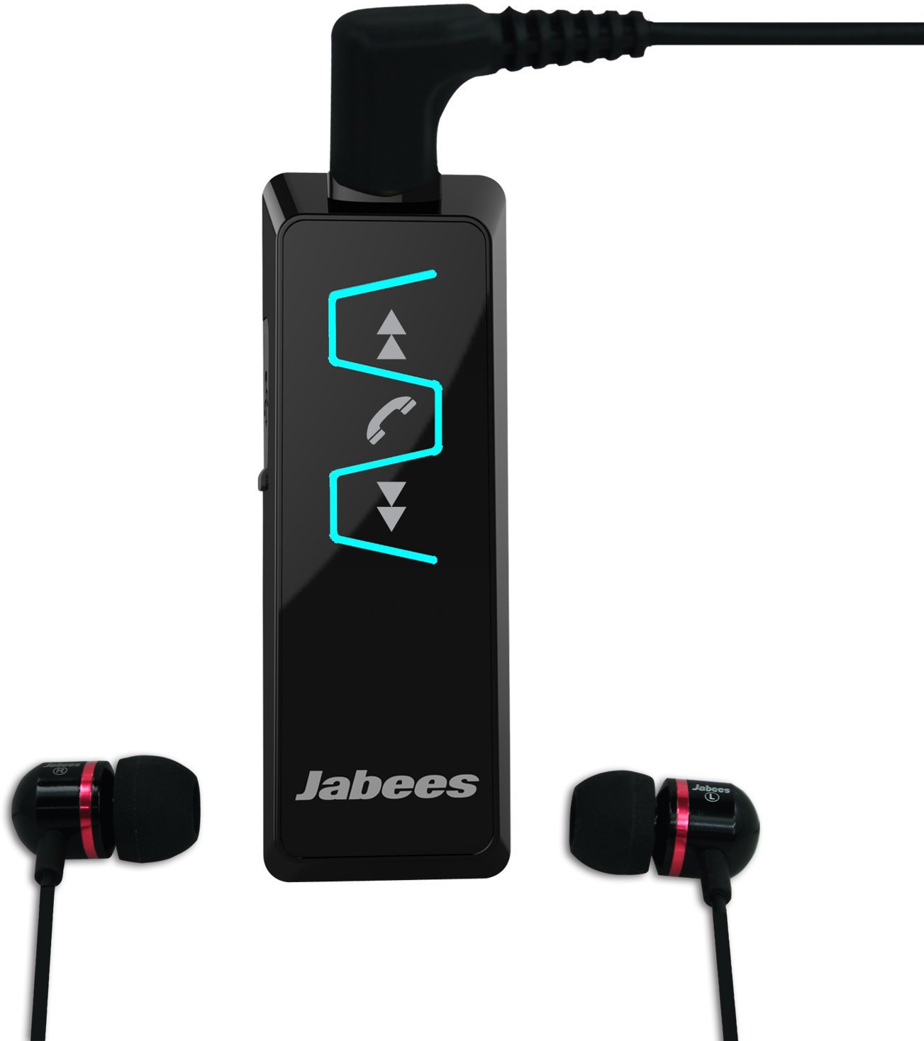 In-ear draadloze koptelefoon Jabees IS901 Zwart