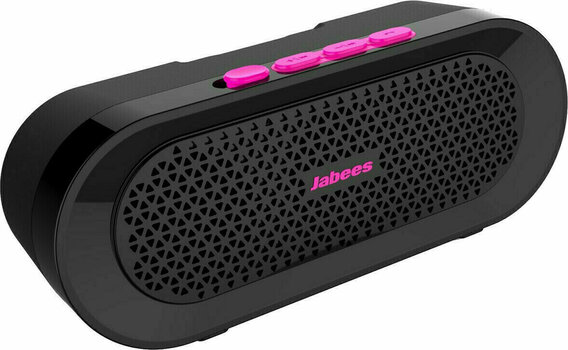 Draagbare luidspreker Jabees beatBOX BI Pink - 1