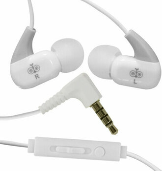 Ecouteurs intra-auriculaires Jabees WE102M White - 1
