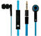 In-Ear Headphones Jabees WE104M Black Blue