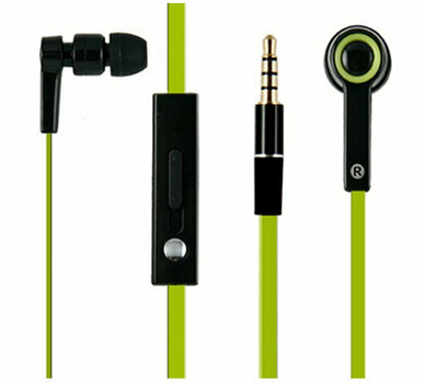 Ecouteurs intra-auriculaires Jabees WE104M Black Green - 1