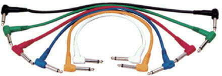 Propojovací kabel, Patch kabel Soundking BC334 Multi 30 cm Lomený - Lomený - 1