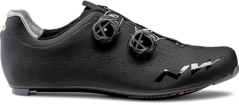 Zapatillas de ciclismo para hombre Northwave Revolution 2 Shoes Negro 42,5 Zapatillas de ciclismo para hombre