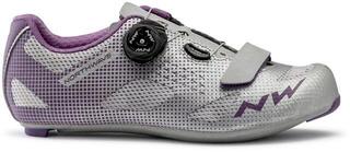 Дамски обувки за колоездене Northwave Womens Storm Shoes Silver