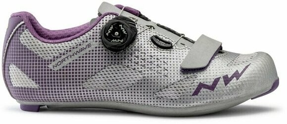 Дамски обувки за колоездене Northwave Womens Storm Shoes Silver 43 Дамски обувки за колоездене - 1