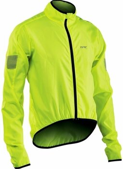 Veste de cyclisme, gilet Northwave Vortex Jacket Yellow Fluo L Veste - 1
