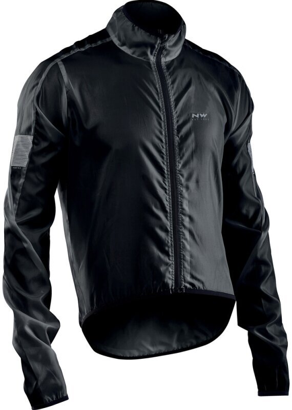Kerékpár kabát, mellény Northwave Vortex Jacket Black S Kabát