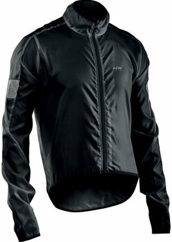 Chaqueta de ciclismo, chaleco Northwave Vortex Jacket Black S Chaqueta - 1