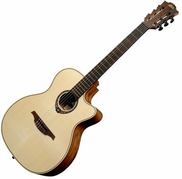 Elektroakustická gitara Jumbo LAG TN270ACE Natural - 1