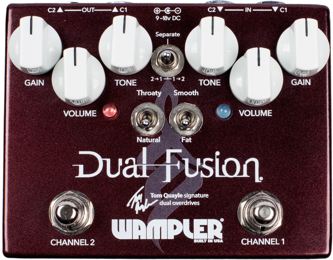 Photos - Guitar Accessory Wampler Dual Fusion DUAL-FUSION 