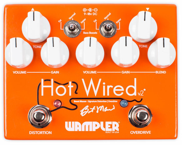 Efect de chitară Wampler Hot Wired V2