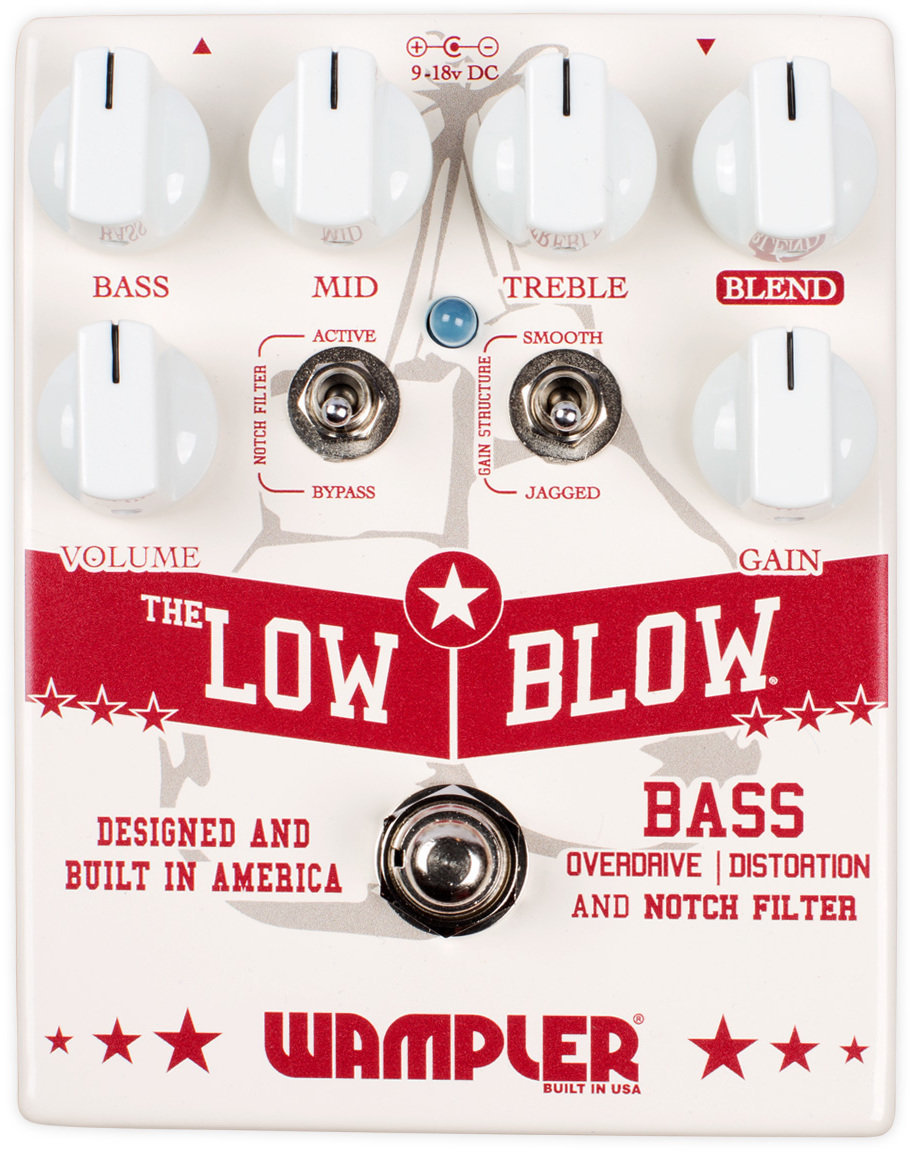 Basgitarr effektpedal Wampler Low Blow