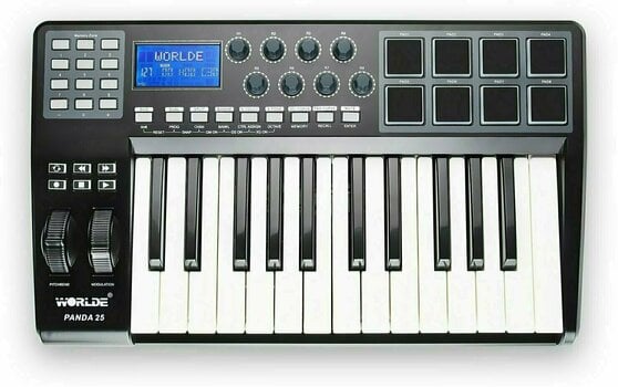 MIDI toetsenbord Worlde PANDA-25 - 1