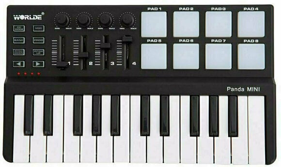 MIDI-Keyboard Worlde PANDA MINI - 1