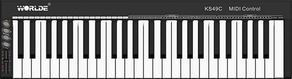 MIDI toetsenbord Worlde KS49C - 1