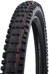 Anvelopa de bicicletă MTB Schwalbe Eddy Current Front Black/Orange