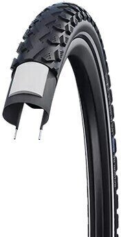 Neumático de bicicleta de trekking Schwalbe Land Cruiser Plus 29/28" (622 mm) Black Neumático de bicicleta de trekking