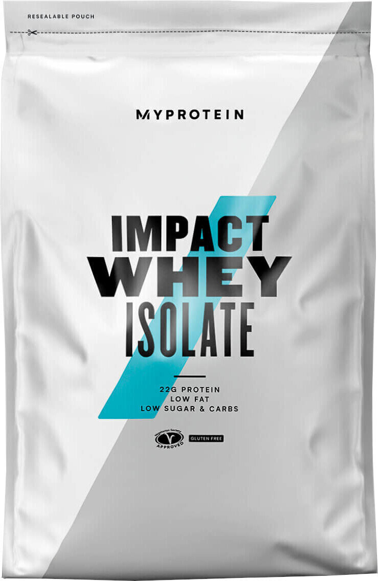 Matéria proteica MyProtein Impact Whey Isolate Cream-Strawberry 2500 g Matéria proteica