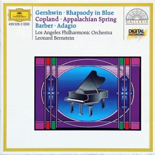 Muzyczne CD Leonard Bernstein - Rhapsodie In Blue/Appalachian Spring/Adagio (CD)