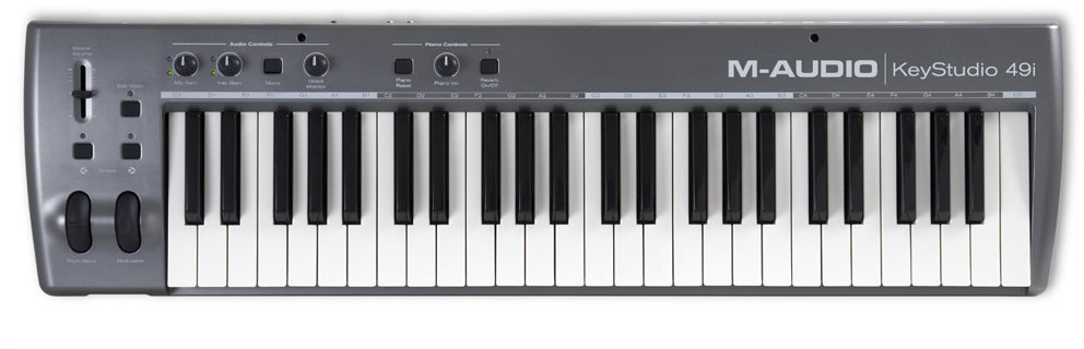 MIDI keyboard M-Audio Keystudio 49 i