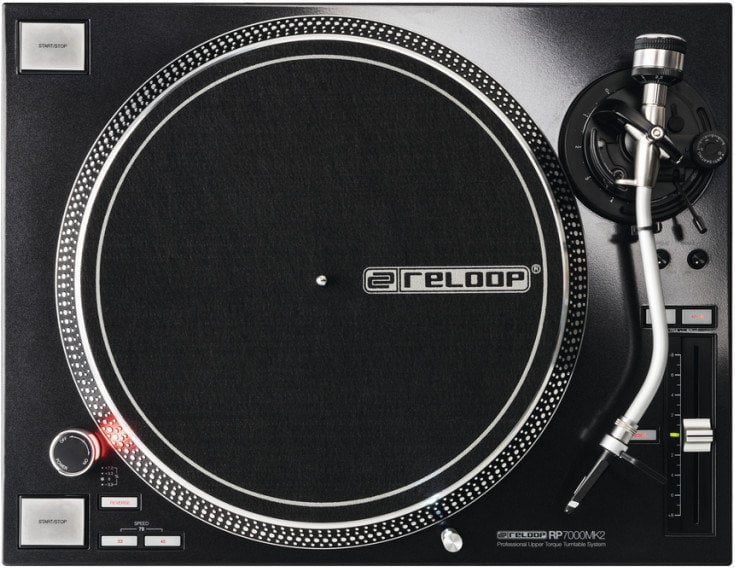 DJ Turntable Reloop Rp-7000 Mk2 Black DJ Turntable