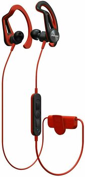 Wireless Ear Loop headphones Pioneer SE-E7BT Red - 1