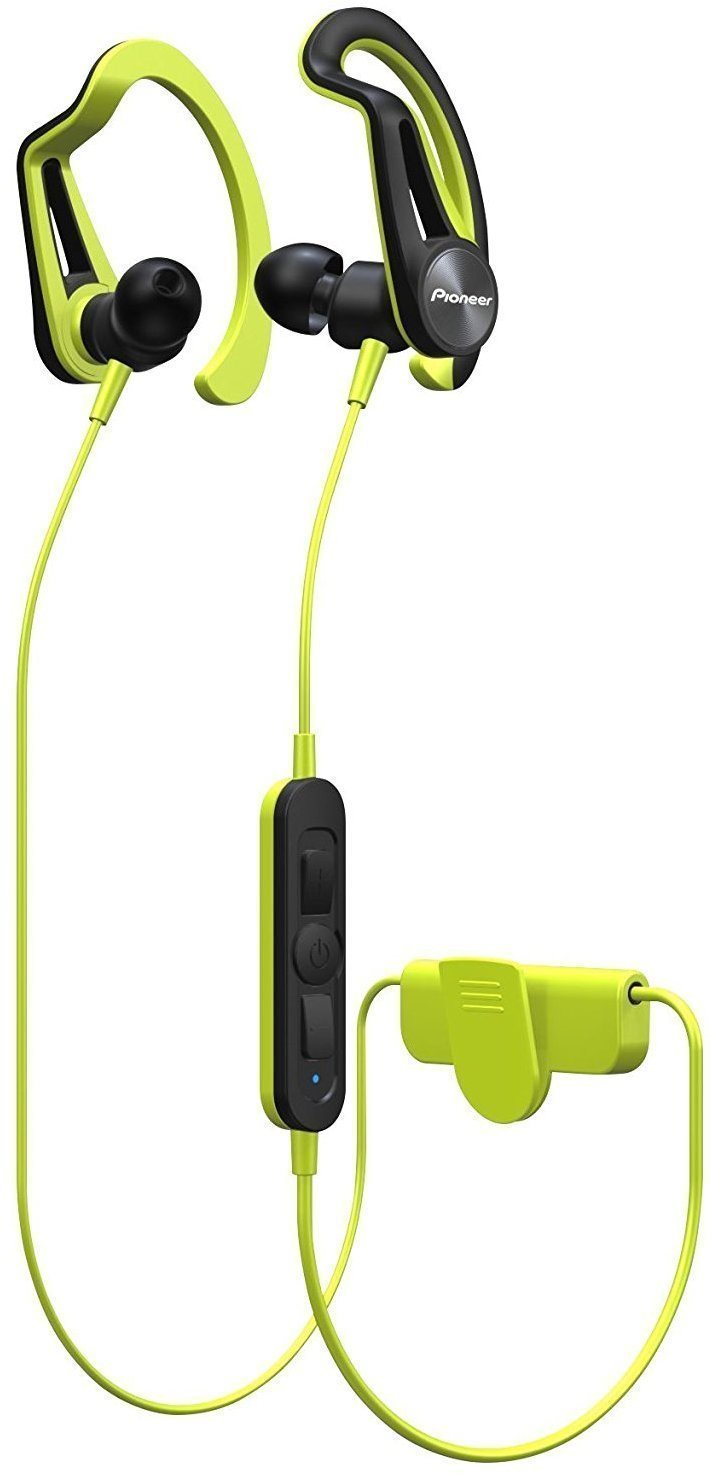 Vezeték nélküli fejhallgató fülhurkot Pioneer SE-E7BT Sárga