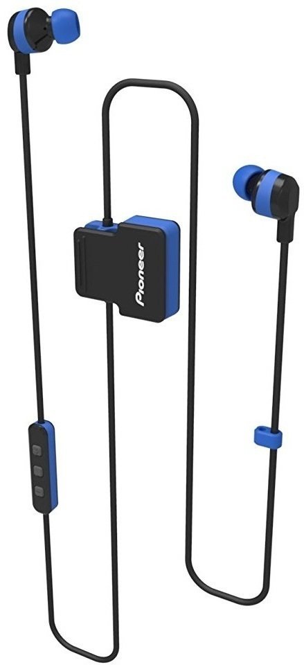 Auscultadores intra-auriculares sem fios Pioneer SE-CL5BT Blue
