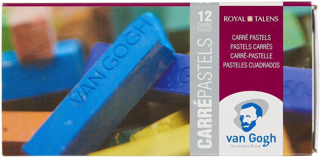 Pastel Carré Van Gogh Carré Pastels Starter Set 12 Coffret de pastels carré