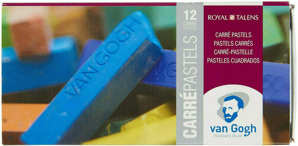 Pastel Carré Van Gogh Carré Pastels Starter Set 12 Coffret de pastels carré - 1