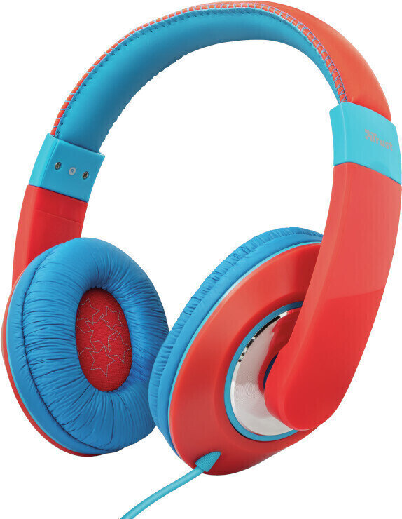 Headphones for children Trust Sonin Kids Red Headphones for children