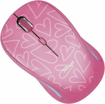 Computer Mouse Trust YVI Fx Pink - 1