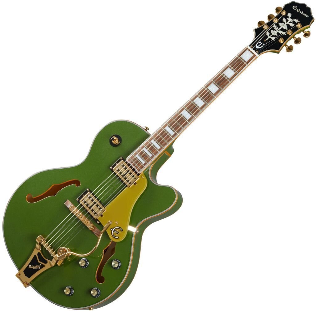 Semi-Acoustic Guitar Epiphone Emperor Swingster Forest Green