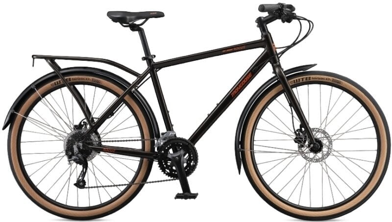 Mestský bicykel Mongoose Rogue Black L Mestský bicykel