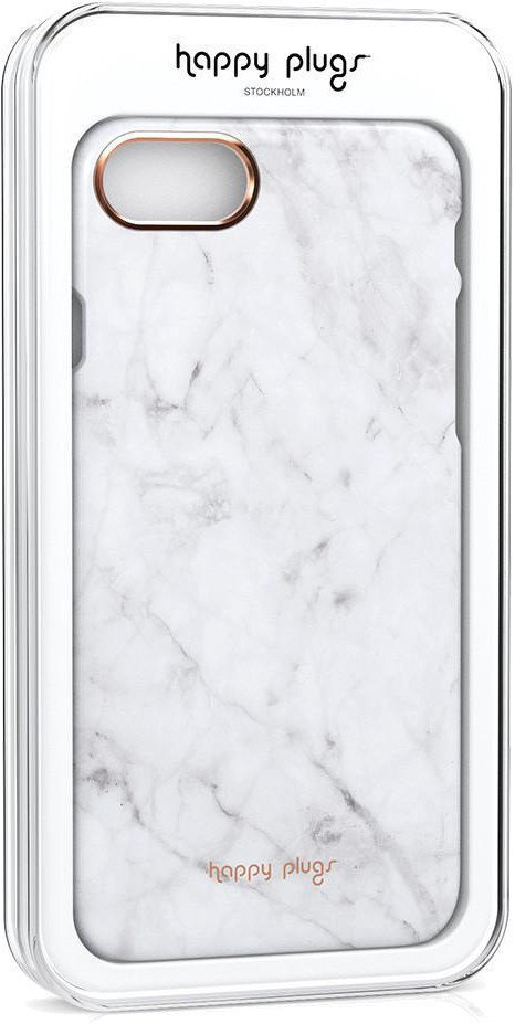 Andra musiktillbehör Happy Plugs Iphone 7 Slim Case - White Marble
