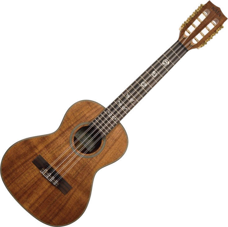 Guitalele Kala Solid Acacia Tenor 8 string with Case