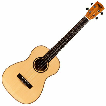Bariton ukulele Kala Solid Spruce Top Baritone Ukulele Flamed Maple with Case - 1